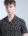 Flying Machine Geometric Printed Color Of Home Shirt