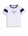 Tommy Hilfiger Kids Boys Logo Regular-Fit Cotton T-Shirt