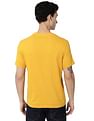 AD by Arvind Crew Neck Solid Cotton T-Shirt
