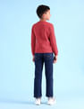 U.S. Polo Assn. Kids Boys Brand Printed Regular Fit Sweatshirt