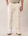 U.S. Polo Assn. Denim Co. Mid Rise Straight Fit Twill Cargos