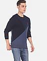 U.S. Polo Assn. V-Neck Panelled Sweater