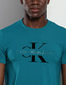 Calvin Klein Disrupted Outline Monologo T-Shirt