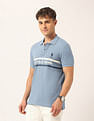 U.S. Polo Assn. Denim Co. Brand Printed Muscle Fit Polo Shirt