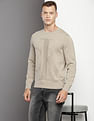 Calvin Klein Tonal Logo Cotton Sweater