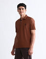 USPA Active Solid Slim Fit Polo Shirt