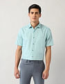 Arrow Liberty Classic Fit Outline Checked Shirt