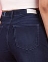 Flying Machine Women High Rise Stone Wash Straight Fit Jeans