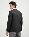 Tommy Hilfiger Heathered Windowpane Checked Blazers