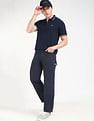 Tommy Hilfiger Solid Regular-Fit Cotton Polo Shirt