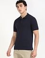 Calvin Klein Jeans Solid Slim Fit Cotton Polo Shirt