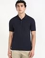 Calvin Klein Jeans Solid Slim Fit Cotton Polo Shirt