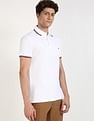 Tommy Hilfiger Solid Regular-Fit Cotton Polo Shirt