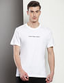 Calvin Klein Mirrored Logo Regular Fit T-Shirt