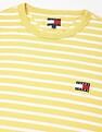 Tommy Hilfiger Logo Striped Regular-Fit Cotton T-Shirt