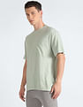 Calvin Klein Transitional Cotton Solid T-Shirt