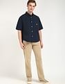 Tommy Hilfiger Solid Oversize-Fit Cotton Shirt
