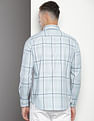 Calvin Klein Cotton Twill Plaid Shirt