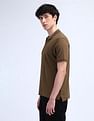 Flying Machine Solid Regular Cotton Polo Shirt