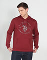 U.S. Polo Assn. Denim Co. Brand Print Hooded Sweatshirt