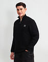 U.S. Polo Assn. Denim Co. Half Zipper Solid Sweater