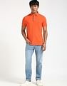 Tommy Hilfiger Solid Slim-Fit Cotton Polo Shirt