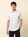 U.S. Polo Assn. Vertical Striped Tailored Fit Shirt