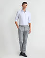Arrow Pure Cotton Vertical Stripe Shirt
