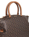 Calvin Klein Monogram Cypress Satchel Bag