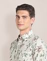 U.S. Polo Assn. Floral Print Linen Cotton Shirt