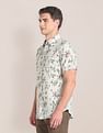 U.S. Polo Assn. Floral Print Linen Cotton Shirt