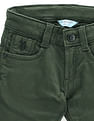 U.S. Polo Assn. Kids Boys Mid Rise Slim Fit Jeans