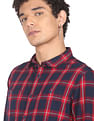 Flying Machine Tartan Check Twill Shirt