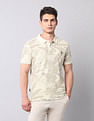 U.S. Polo Assn. Denim Co. Tropical Printed Pure Cotton Polo Shirt