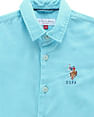 U.S. Polo Assn. Kids Boys Embroidered Logo Twill Shirt