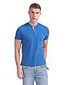 U.S. Polo Assn. Heathered Henley T-Shirt