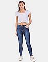 Flying Machine Women Mid Rise Veronica Skinny Fit Jeans