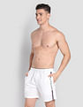 USPA Innerwear Brand Stripe Dual Pocket IYAX Boxers - Pack Of 1