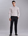 Tommy Hilfiger Solid Slim Fit Plain Woven Shirt