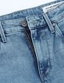 Flying Machine Slash Slim Tapered Fit Jeans