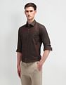 Arrow Manhattan Slim Fit Textured Shirt