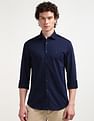 Tommy Hilfiger Knitted Solid Slim Fit Shirt