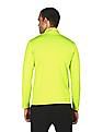 Calvin Klein Men Neon Green High Neck Solid T-Shirt