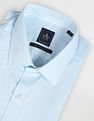 Arrow Short Sleeve Self Design Formal Shirt
