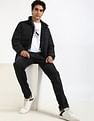 Calvin Klein Jeans Solid Regular-Fit Polyester Jacket