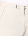 U.S. Polo Assn. Solid Cotton Linen Shorts