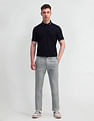 Arrow Sports Slim Fit Twill Trousers