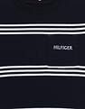 Tommy Hilfiger Kids Boys Striped Regular-Fit Cotton T-Shirt