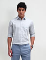 Arrow Horizontal Striped Dobby Shirt