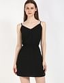 Tommy Hilfiger Cotton Straps Neck Slip Dress